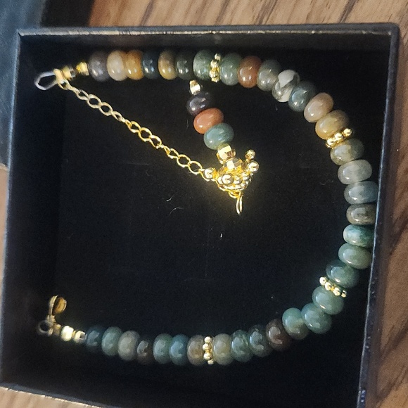 New!!  Bracelet 18 kt plated gold - Picture 5 of 7